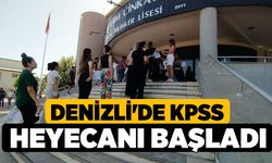 Denizli'de KPSS heyecanı başladı