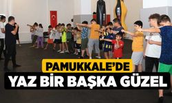 Pamukkale’de Yaz Bir Başka Güzel