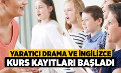 Yaratıcı Drama ve İngilizce Kurs Kayıtları Başladı