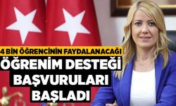 4 Bin Öğrencinin Faydalanacağı Öğrenim Desteği Başvuruları Başladı