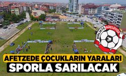 Afetzede Çocukların Yaraları Sporla Sarılacak