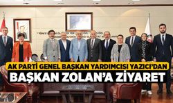 AK Parti Genel Başkan Yardımcısı Yazıcı’dan Başkan Zolan’a ziyaret