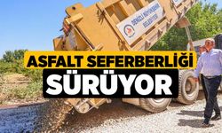 Asfalt seferberliği sürüyor