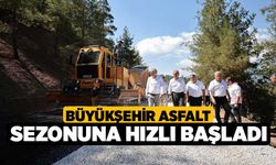 Büyükşehir asfalt sezonuna hızlı başladı