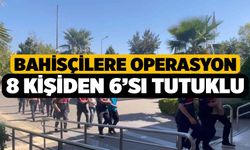 Bahisçilere Operasyon 6 Tutuklama