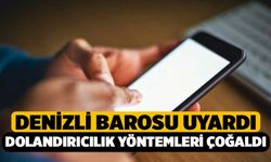 Denizli Barosundan Dolandırıcılık Uyarısı