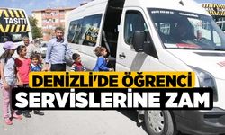 Denizli'de Öğrenci Servislerine Zam