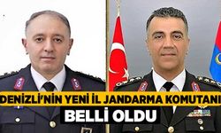 Denizli'nin yeni İl Jandarma Komutanı belli oldu