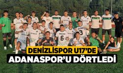 Denizlispor U17’de Adanaspor’u dörtledi