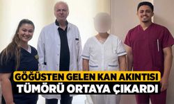 Göğüsten gelen kan akıntısı tümörü ortaya çıkardı