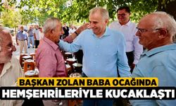 Zolan Baba Ocağında Hemşehrileriyle Kucaklaştı