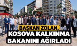 Başkan Zolan, Kosova Kalkınma Bakanını Ağırladı