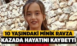 Acıpayam'da Minik Ravza Kazada Hayatını Kaybetti