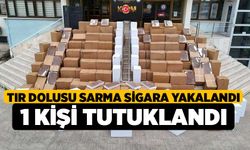 Denizli'de Tır Dolusu Sarma Sigara Yakalandı 1 Kişi Tutuklandı