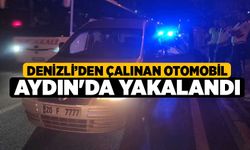 Denizli’den çalınan otomobil Aydın'da yakalandı