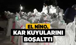 El Nino, kar kuyularını boşalttı