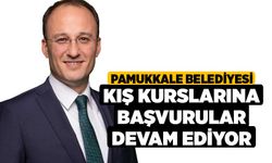 Pamukkale Belediyesi Kış Kurslarına Başvurular Devam Ediyor