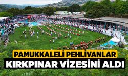 Pamukkaleli Pehlivanlar Kırkpınar Vizesini Aldı