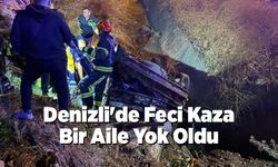 Denizli'de Trafik Kazası, 1 Aile Yok Oldu