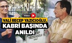 Vali Recep Yazıcıoğlu, Kabri Başında Anıldı