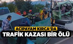 Acıpayam Kırca'da Trafik Kazası bir Ölü