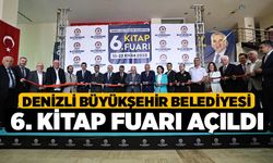 Denizli Büyükşehir Belediyesi 6. Kitap Fuarı açıldı