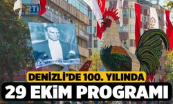 Denizli'de Cumhuriyet Bayramı Programı Belli Oldu