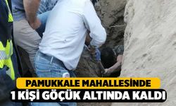 İnşaata Göçük Meydana Geldi 1 Kişi Göçük Altında Kaldı