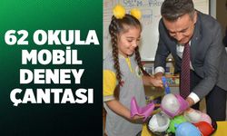 Denizli'de 62 Okula Mobil Deney Çantası Gönderildi