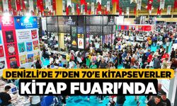 Denizli'de 7'den 70'e kitapseverler Kitap Fuarı'nda 