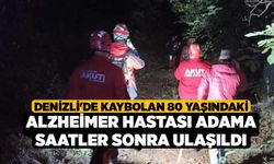 Denizli'de Kaybolan 80 Yaşındaki Alzheimer Hastası Adama Saatler Sonra Ulaşıldı