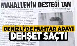 Denizli'de Muhtar Adayı Dehşet Saçtı