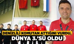 Denizlili komutan attığını vurdu, dünya 3.'sü oldu