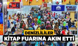 Denizlililer hafta sonu kitap fuarına akın etti