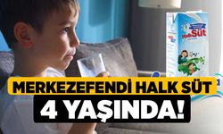 Merkezefendi Halk Süt 4 Yaşında!