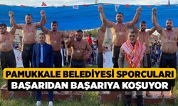 Pamukkale Belediyesi Sporcuları Başarıdan Başarıya Koşuyor