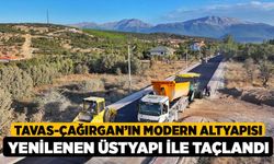 Tavas-Çağırgan’ın modern altyapısı yenilenen üstyapı ile taçlandı