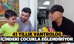 Herkesin İlgi Odağı 41 Yıllık Vantrolog, İçindeki Çocukla Eğlendiriyor