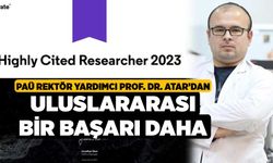 PAÜ Rektör Yardımcı Prof. Dr. Atar’dan uluslararası bir başarı daha
