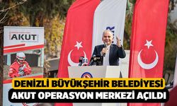 Denizli Büyükşehir Belediyesi AKUT Operasyon Merkezi Açıldı