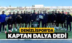 Denizlispor'da kaptan dalya dedi