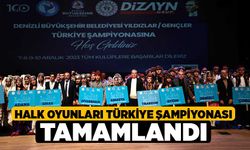 Halk Oyunları Türkiye Şampiyonası tamamlandı