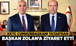 KKTC Cumhurbaşkanı Tatar’dan Başkan Zolan’a ziyaret etti