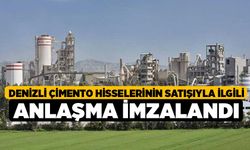 OYAK Denizli Çimento hisselerinin satışıyla ilgili anlaşma imzalandı