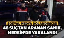 Sosyal Medya Dolandırıcısı 48 Suçtan Aranan Sanık, Mersin'de Yakalandı