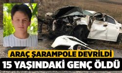 Bozkurt'ta Araç Şarampole Devrildi 15 Yaşındaki Genç Hayatını Kaybetti