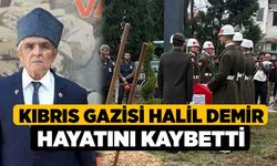 Kıbrıs Gazisi Halil Demir Hayatını Kaybetti