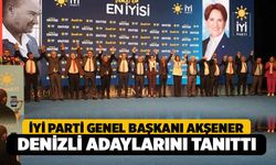 Meral Akşener Denizli Adaylarını Tanıttı, Büyükşehir Adayı Öztürk