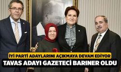 İyi Parti'nin Tavas’ta Başkan Adayı Gazeteci Barıner