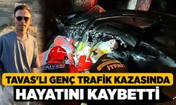 Tavas'lı Genç Trafik Kazasında Hayatını Kaybetti